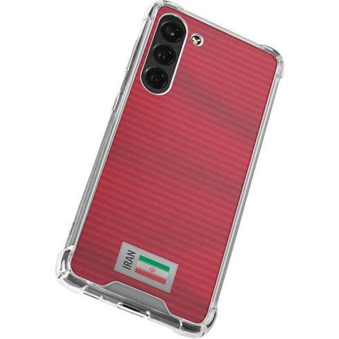 Iran Soccer Flag Galaxy S24 FE Clear Case